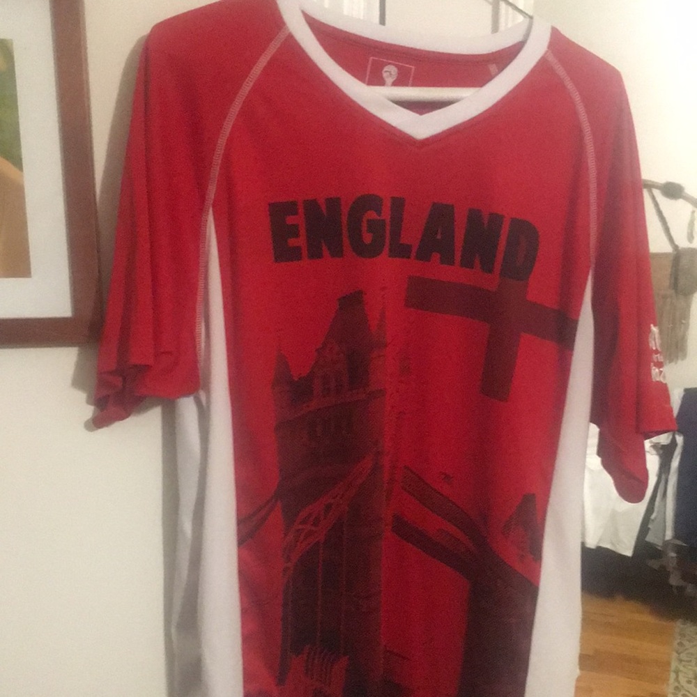 England fifa soccer jersey